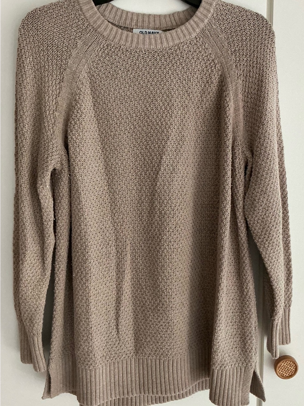 Old Navy Beige Knit Sweater
